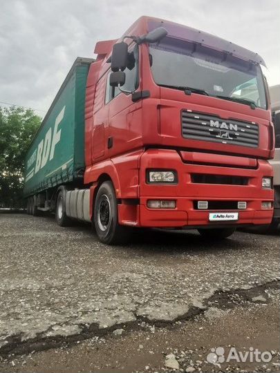 MAN TGA 18.480 4x2 BLS с полуприцепом, 2008