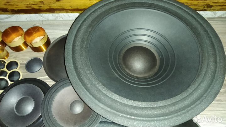 Подвесы диффузоры катушки пыльники для динамиков