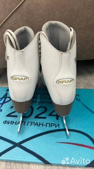 Фигурные коньки Graf Topas 37-38 размер