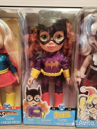 Куклы мини DC Hero Girls Супер-герои