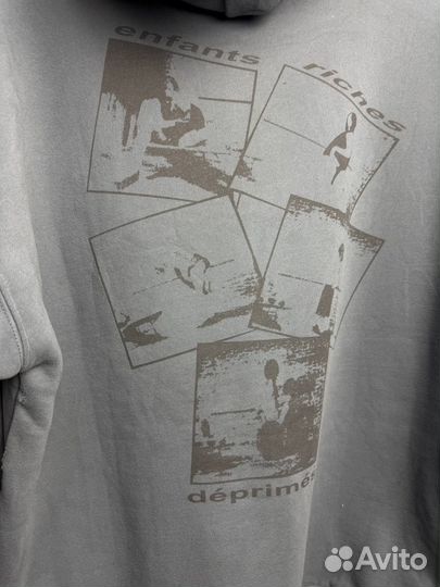 Худи Enfants Riches Deprimes Faded Blue School Day