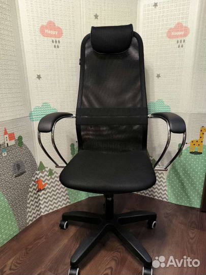 Кресло Metta сетка хром