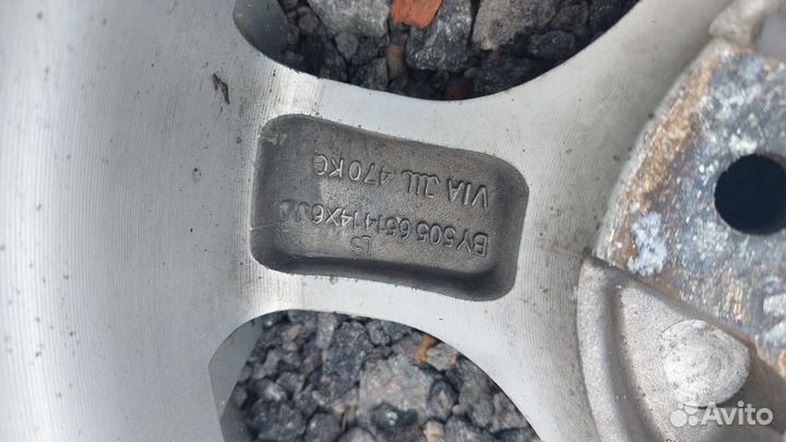 Колеса с дисками- литье r14 летние на ваз