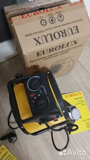 Тепловая пушка электрическая, новая