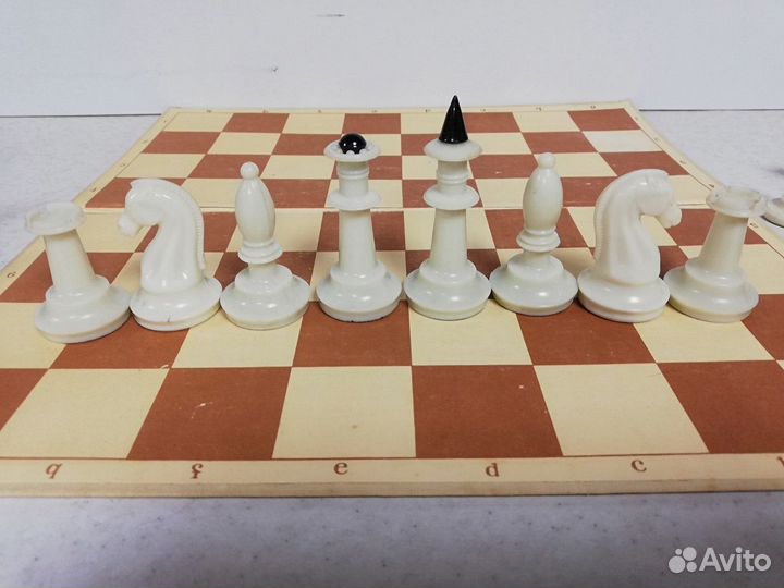 Шахматы любительские СССР фигуры из карболита