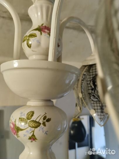 Люстра потолочная подвесная бу