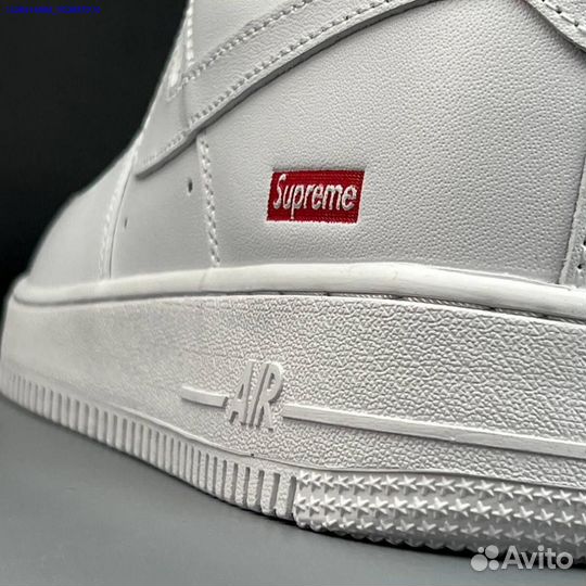 Кроссовки Nike Air Force 1 Low & Supreme (Арт.78108)