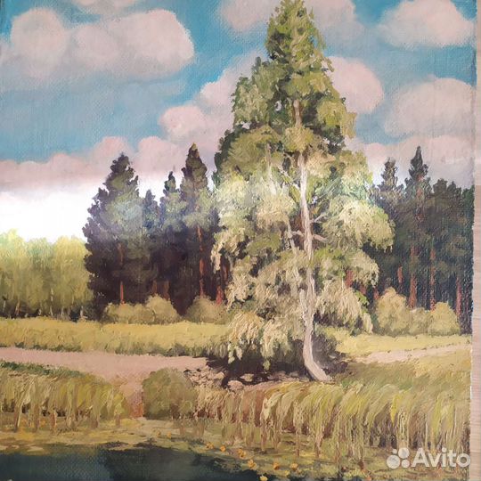 Картина Якушев, масло