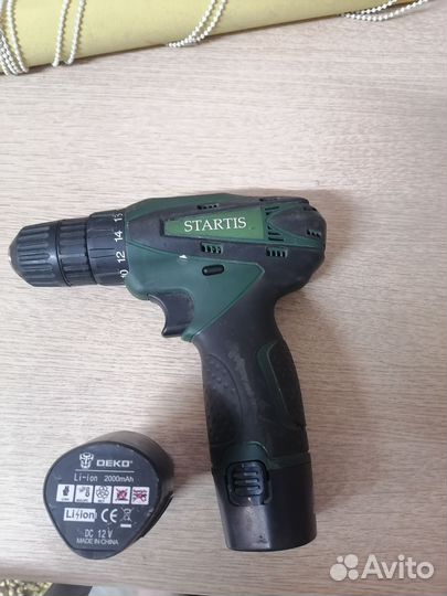 Аккумуляторная дрель-шуруповерт