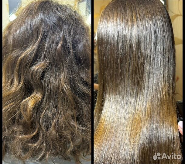 Кератиновое выпрямление/ботокс/нанопластика