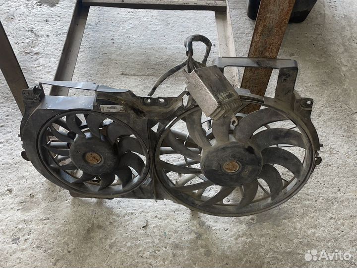 Блок вентиляторов a6c6 audi ауди