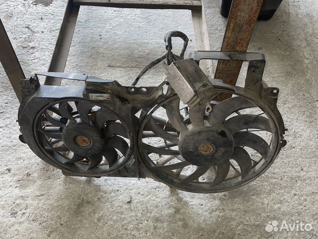 Блок вентиляторов a6c6 audi ауди