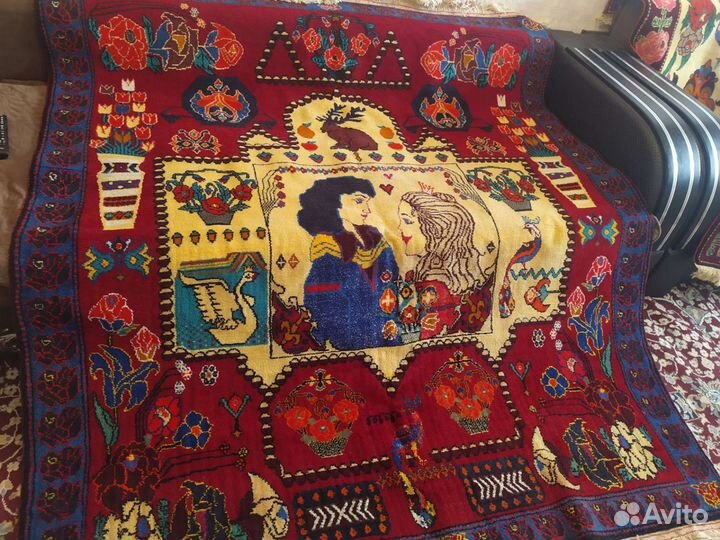 Ковер новый шерстяной ручной работы. Табасаранский