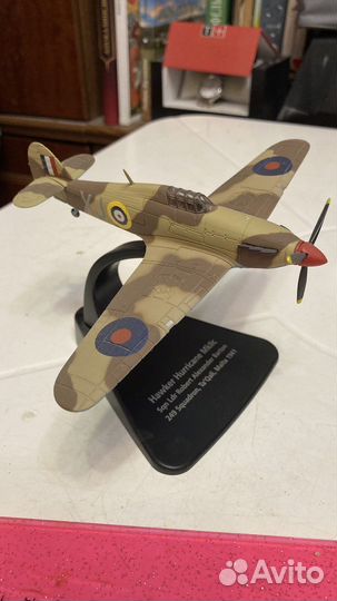 Стендовая модель истребителя «Харикейн»