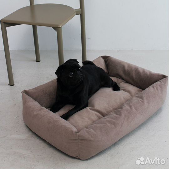 Лежанка для собак и кошек 75х55см18