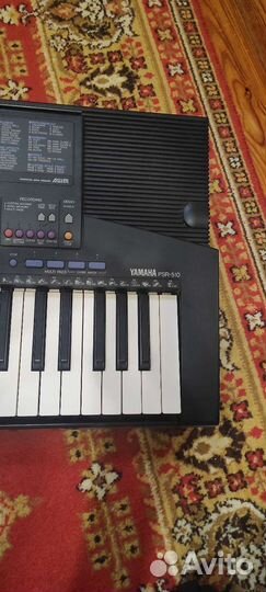 Синтезатор yamaha psr 510