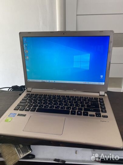 Компактный ноутбук Acer i5/4gb/ssd120 гарантия