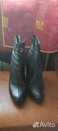 Ботильоны женские кожаные 37 размер