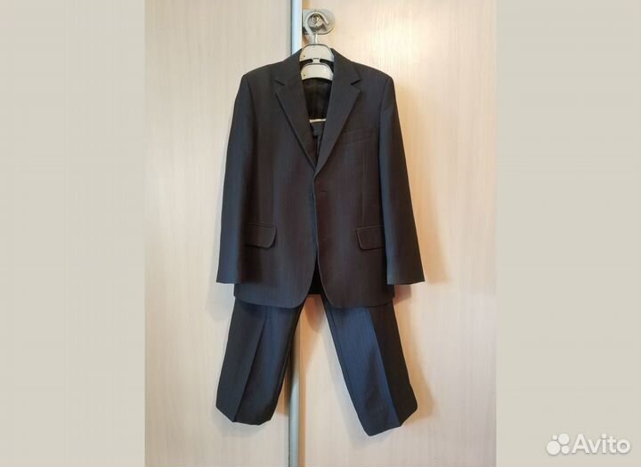 Школьная форма, костюм Galardi, рост 140, серый