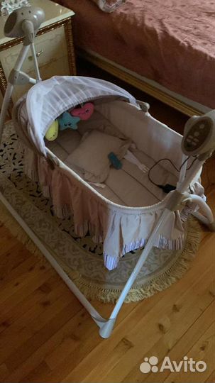 Электронная люлька качалка