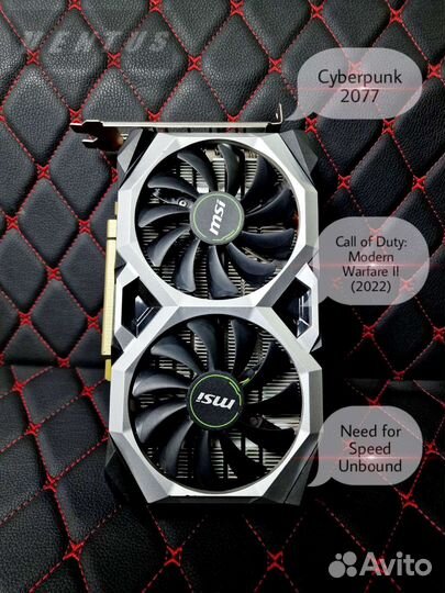 Gtx 1660 super ventus xs 6gb, гарантия 7 дней