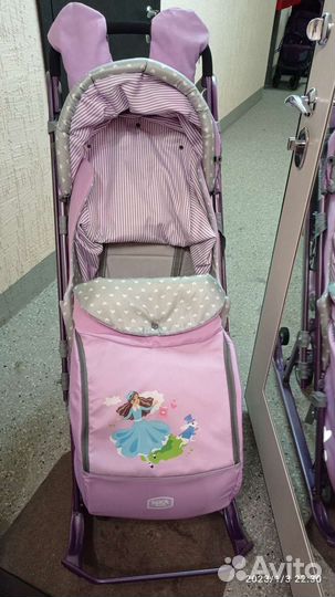 Санки коляска ника 7-4