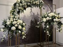Арки и цветочные композиции на свадьбу