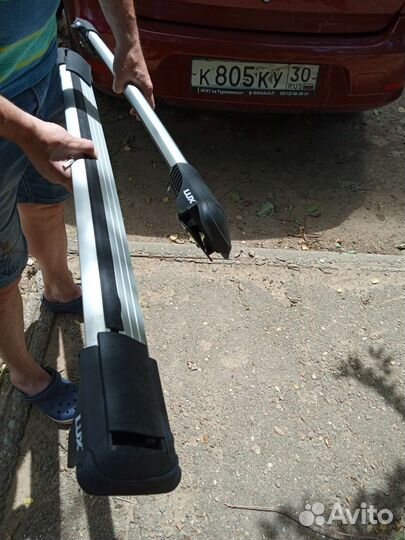 Поперечины на рейлинги Ниссан икс трейл