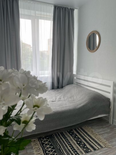 Квартира-студия, 24 м², 2 кровати