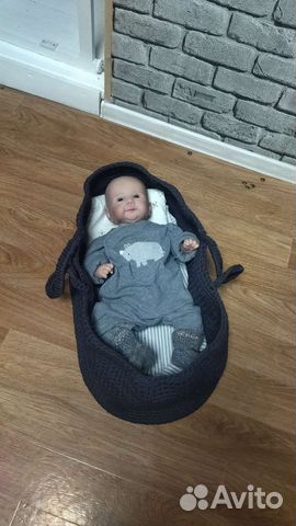 Люлька для куклы реборн, 56 см в длину