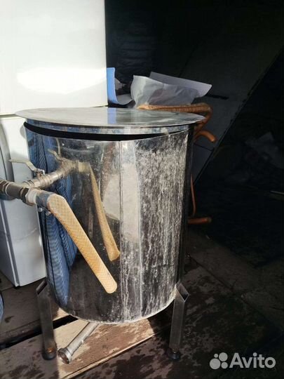 Комплект из нержавейки для химической мойки тары