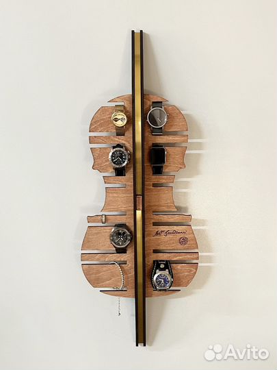 Дизайнерская полка шкатулка для часов 