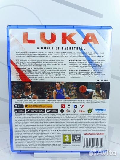 NBA 2K22 (PS5) б/у