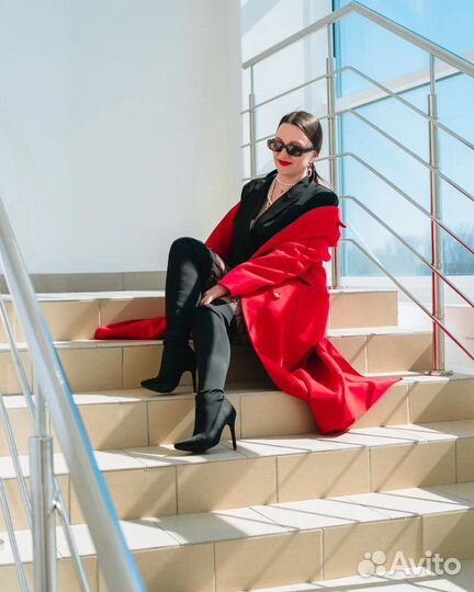 Сапоги женские ботфорты 34-35р