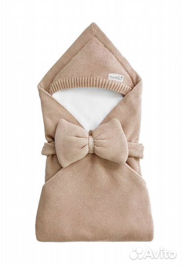 Конверт на выписку вязаный/прогулку/одеяло