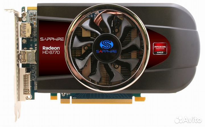 Видеокарта Saphire Radeon HD6770 1Gb