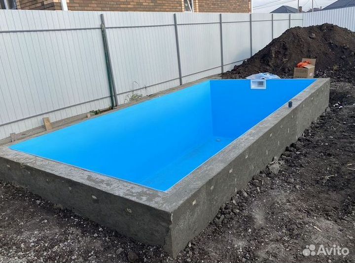 Чаша из полипропилена 5м*3м*1.5м