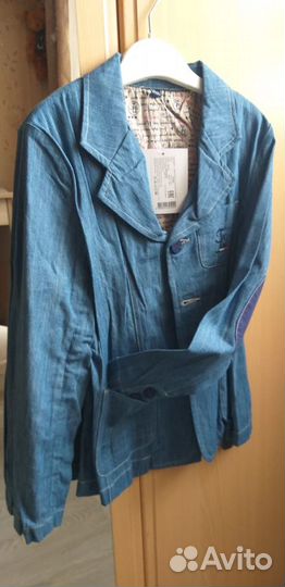 Детский джинсовый пиджак