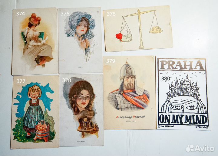 Открытки СССР, зарубежные