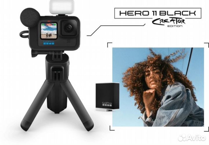 Экшн камера GoPro hero 11 black creator edition