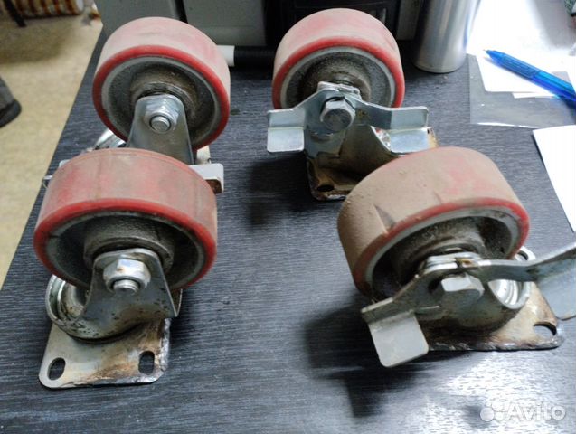 Колеса для тележки бу