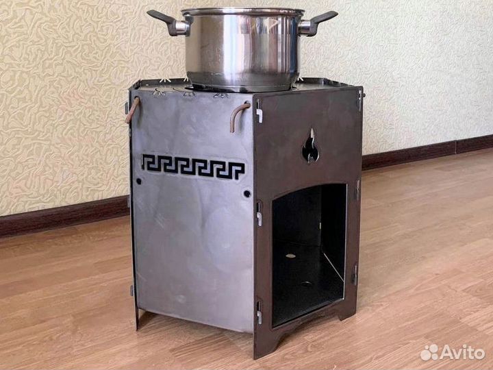 Печь под казан 3 в 1
