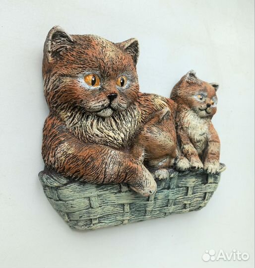 Котята рыжие. Панно. Авторская работа