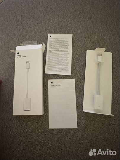 Переходник/адаптер Apple USB - USB Type-C, 0.1 м