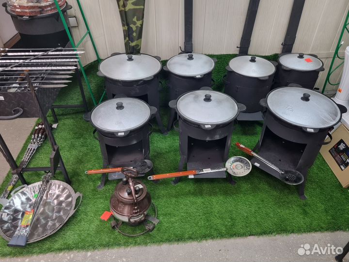 Казан чугунный