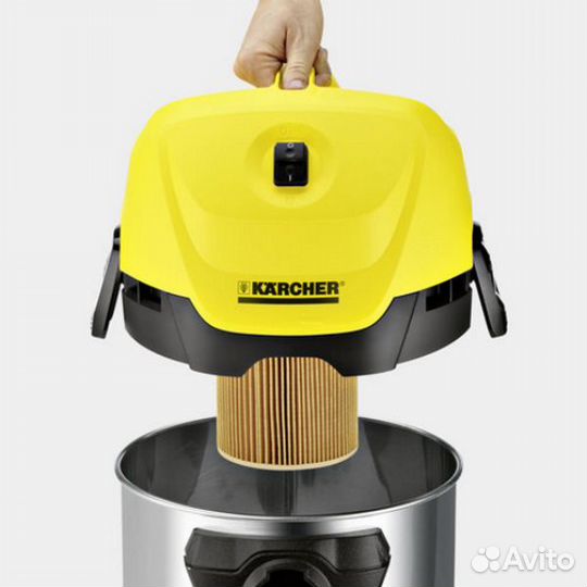 Строительный профессиональный пылесос Karcher WD3P