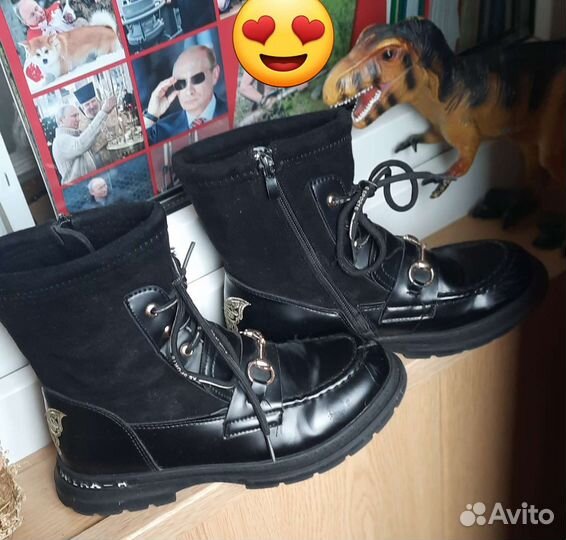 Ботинки на девочку 36р