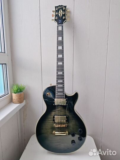 Электрогитара Gibson - Les Paul Custom Cobra burst