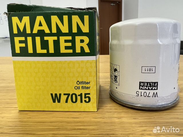 Масленый фильтр Mann-Filter W7015 купить в Петрозаводске MANN-FILTER ...