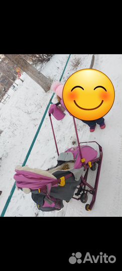 Санки коляска ника